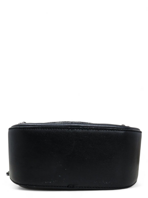 Bolso "Disco Round Black Patent Crossbody"