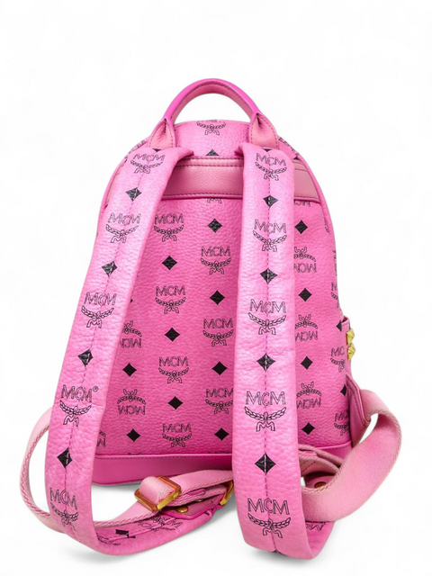 Morral "Stark Side Studs Backpack in Visetos"