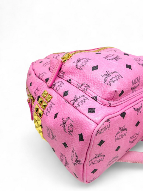 Morral "Stark Side Studs Backpack in Visetos"