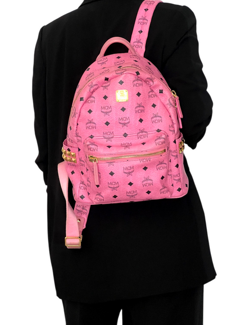 Morral "Stark Side Studs Backpack in Visetos"