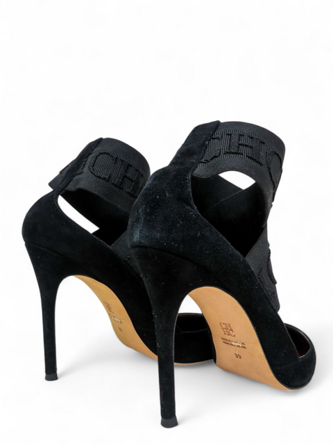 Tacones "Salón 100 con Cinta CH"