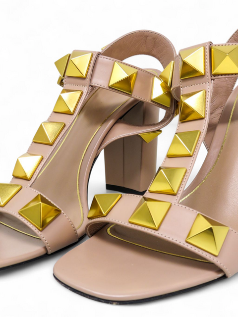 Sandalias "Roman Stud Calfskin Sandal 90 MM"