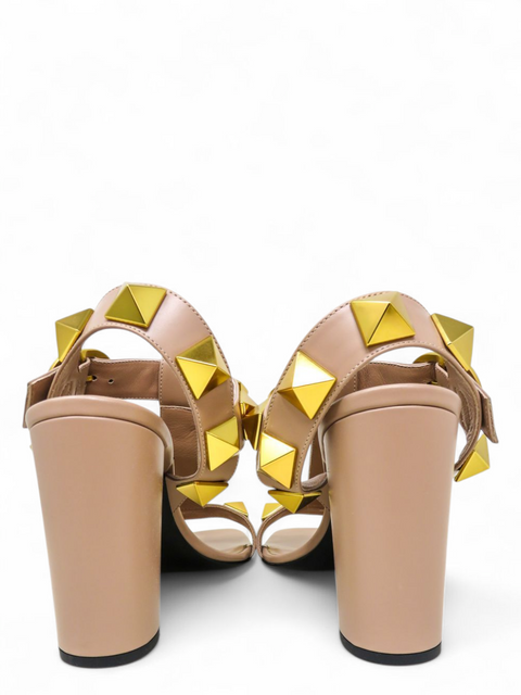 Sandalias "Roman Stud Calfskin Sandal 90 MM"