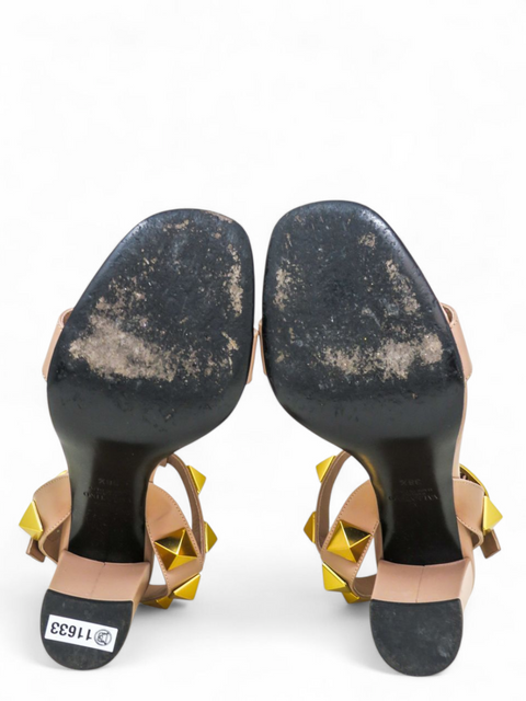 Sandalias "Roman Stud Calfskin Sandal 90 MM"