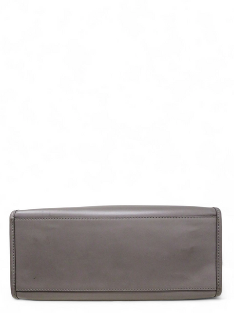 Bolso "Sunshine Medium en Dove Gray Leather Shopper"
