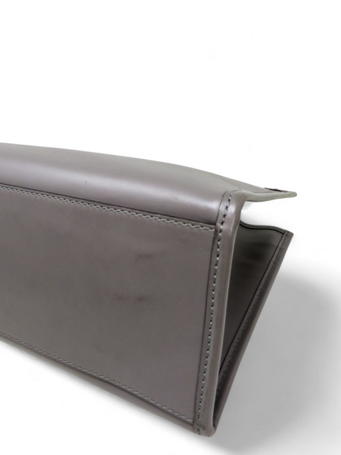 Bolso "Sunshine Medium en Dove Gray Leather Shopper"