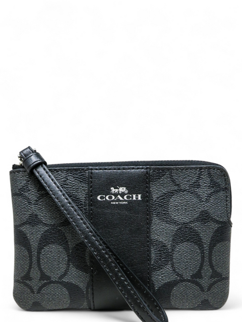 Clutch "Double Zip Wristlet"