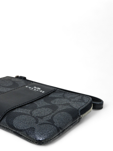 Clutch "Double Zip Wristlet"