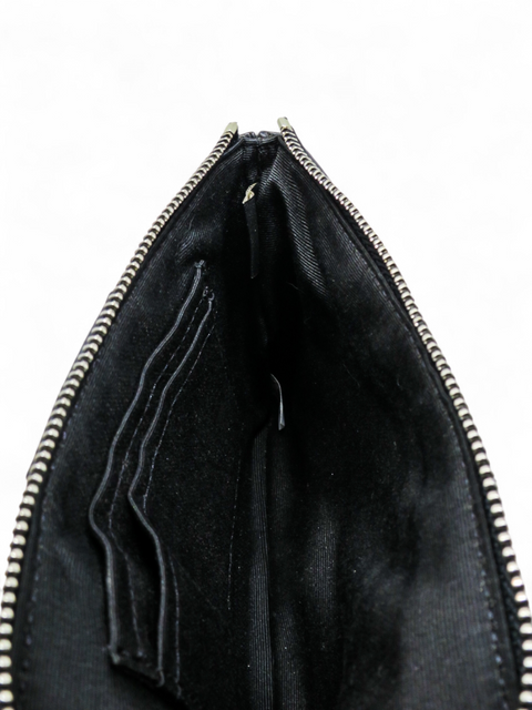Clutch "Double Zip Wristlet"