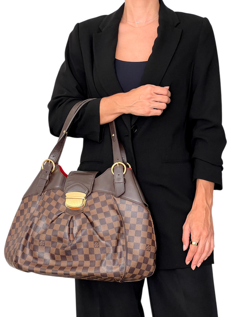 Bolso "Damier Ebene Sistina GM"