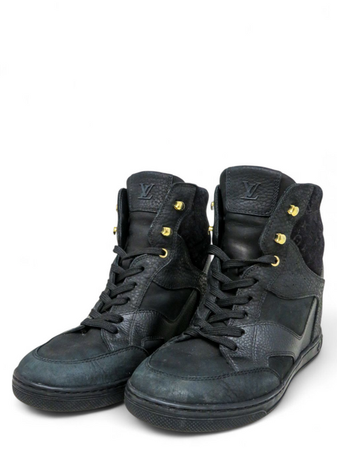 Tenis "Suede Wedge Sneakers"