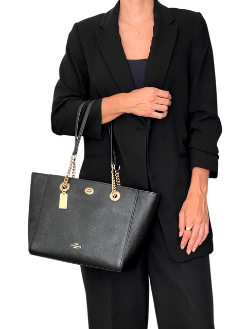 Bolso "Turnlock Chain Tote"