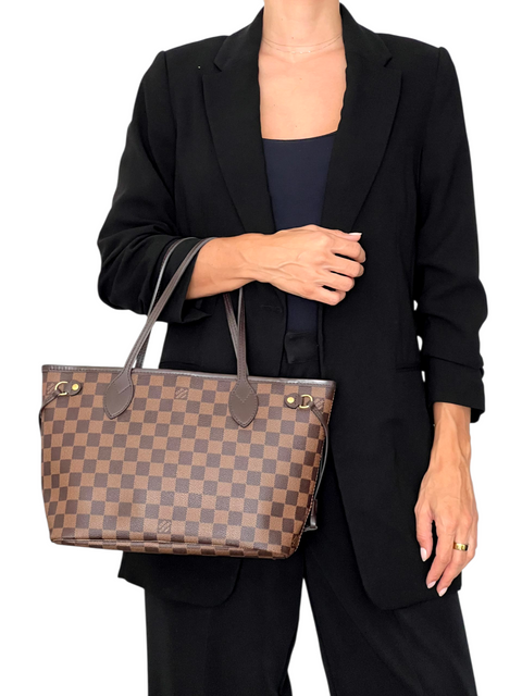 Bolso "Damier Ebene Neverfull PM"