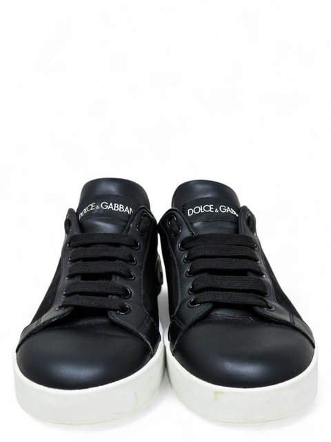 Tenis "Portofino sneakers in nappa leather and mesh"