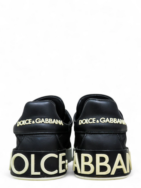 Tenis "Portofino sneakers in nappa leather and mesh"