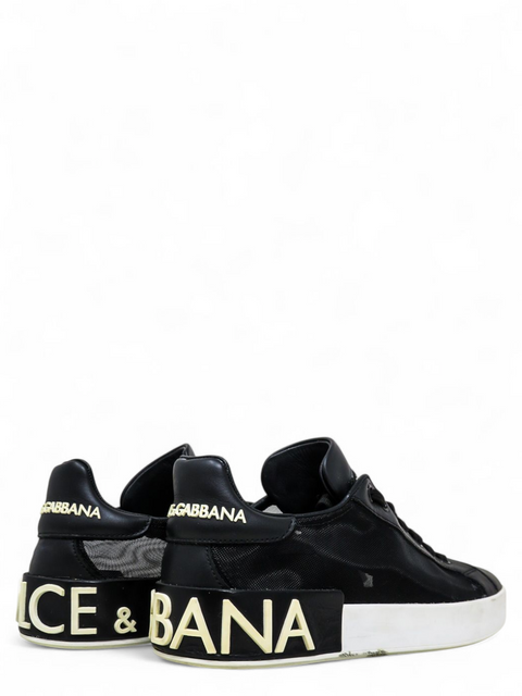 Tenis "Portofino sneakers in nappa leather and mesh"