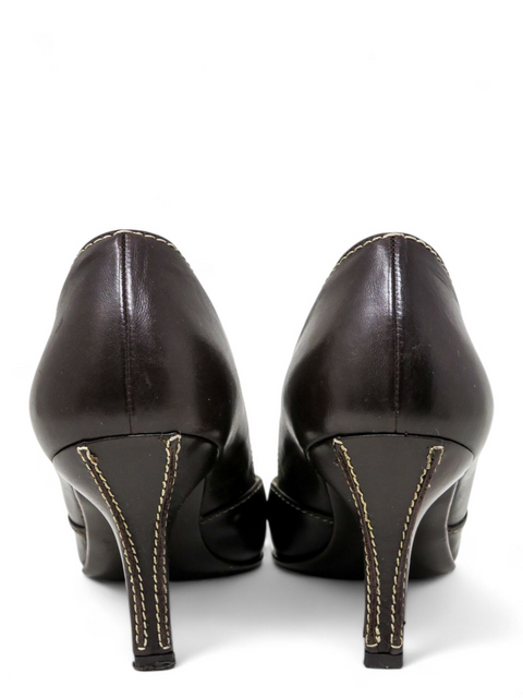Tacones Cafés
