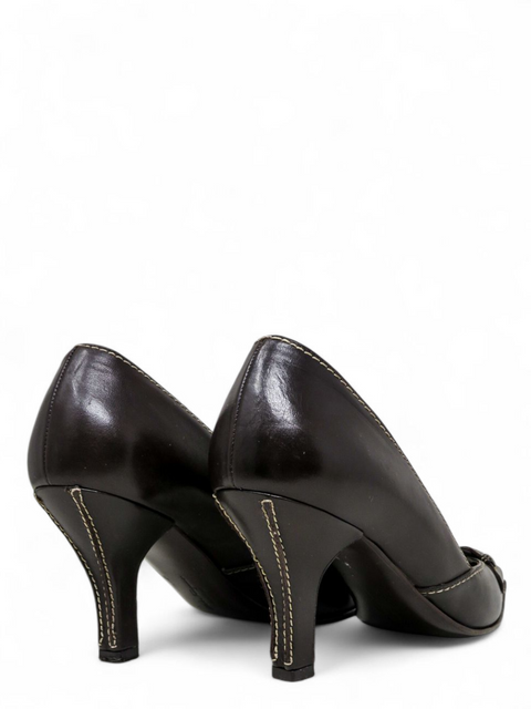 Tacones Cafés