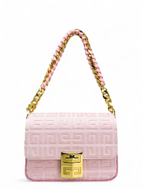 Bolso "Small 4G Embroidery With Chain Bag"