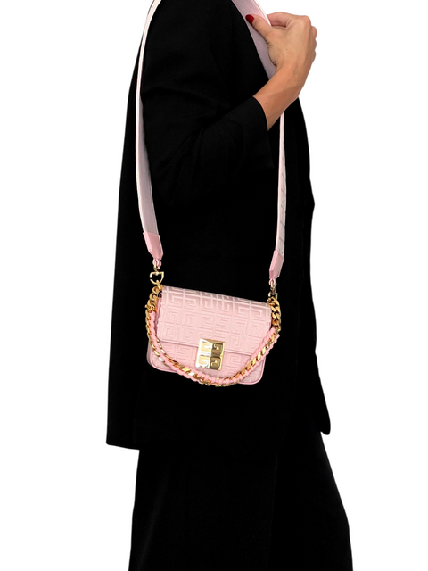 Bolso "Small 4G Embroidery With Chain Bag"