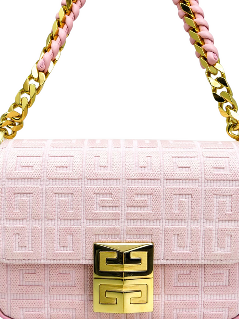 Bolso "Small 4G Embroidery With Chain Bag"