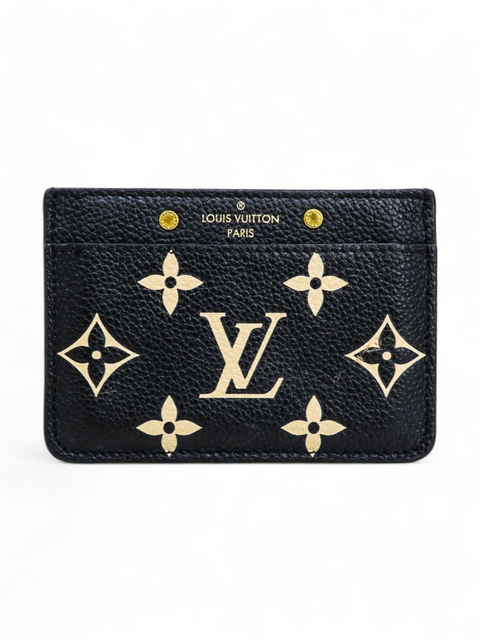 Tarjetero "Bicolor Monogram Empreine"