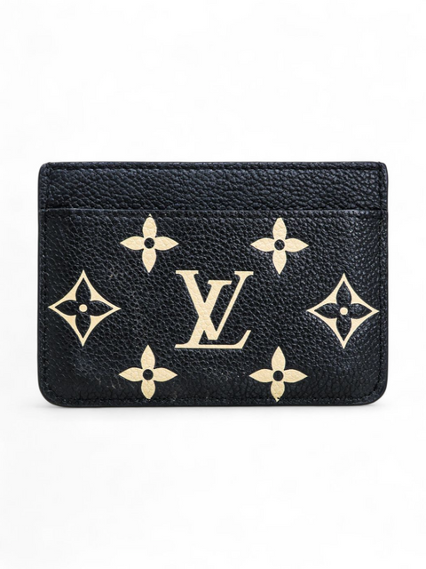 Tarjetero "Bicolor Monogram Empreine"