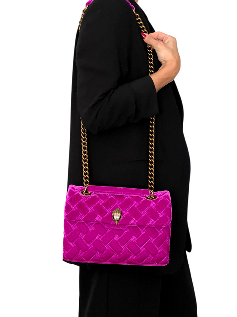 Bolso "Velvet Kensington Bag"