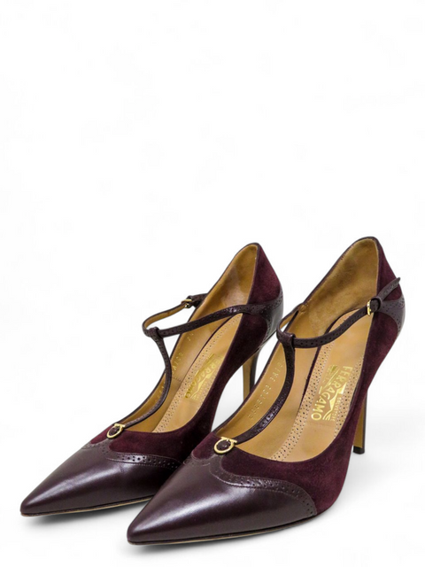 Tacones Vino Tinto
