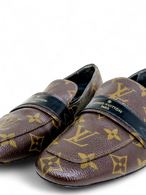 Mocasines "Monogram Coated Canvas Upper"