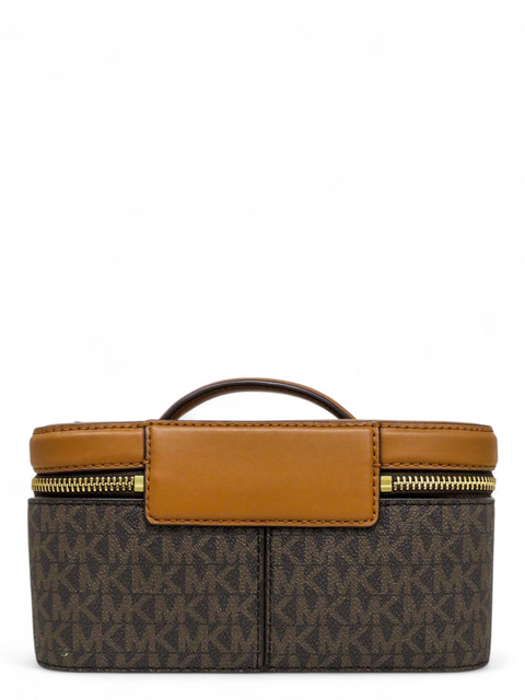 Cosmetiquera "Medium Logo Stripe Trunk Travel Case"