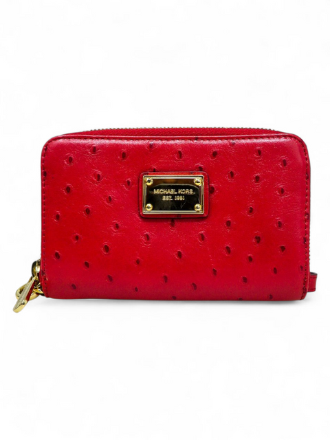 Billetera "Ostrich Skin Small Wallet"