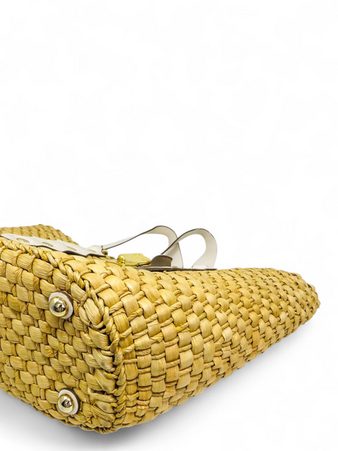 Bolso "Santorini Raffia Tote"