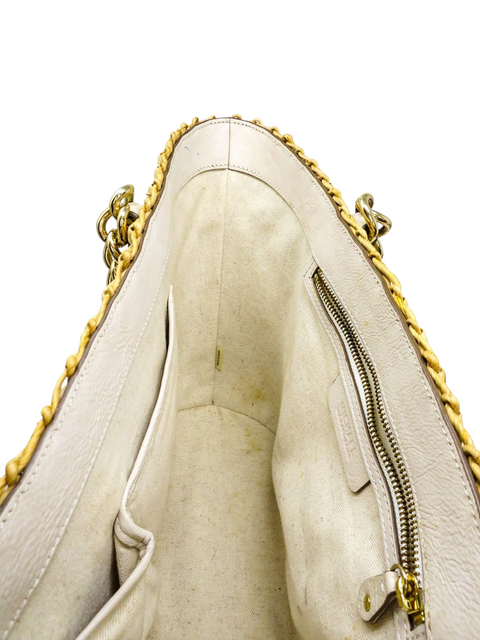 Bolso "Santorini Raffia Tote"