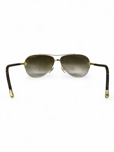 Gafas "Monogram Petite Viola Pilote Aviator Z0571U"