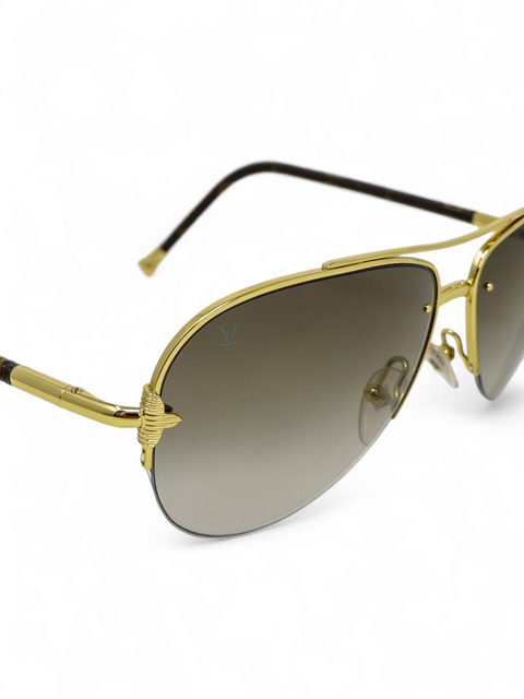 Gafas "Monogram Petite Viola Pilote Aviator Z0571U"