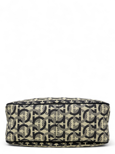 Bolso "Gancini Studded Jacquard Camera Bag"