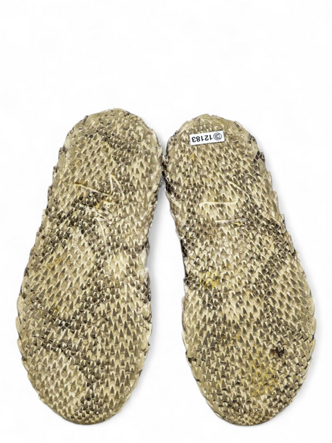 Tenis "Leather Animal Print Sneakers"