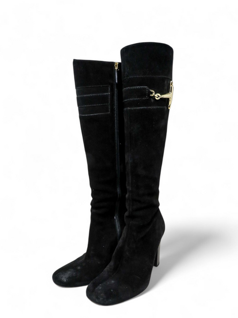 Botas "Hasler Horsebit Accent Suede Boots"