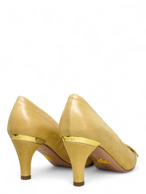 Tacones Beige