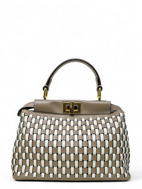 Bolso "Peakeboo Mini Woven Leather"