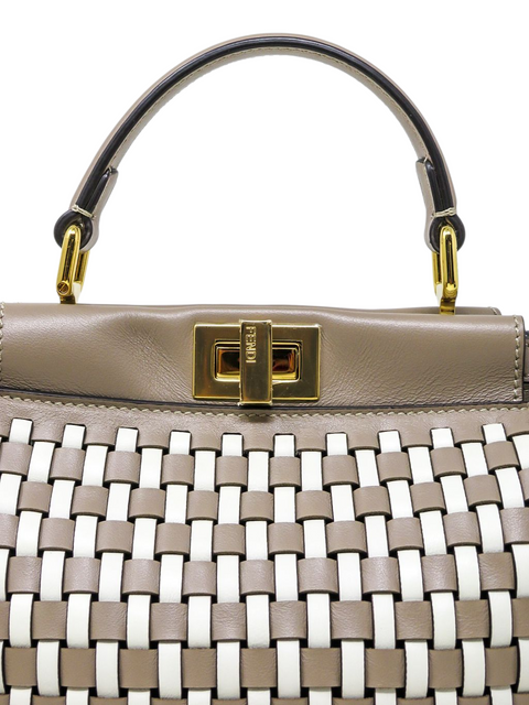 Bolso "Peakeboo Mini Woven Leather"
