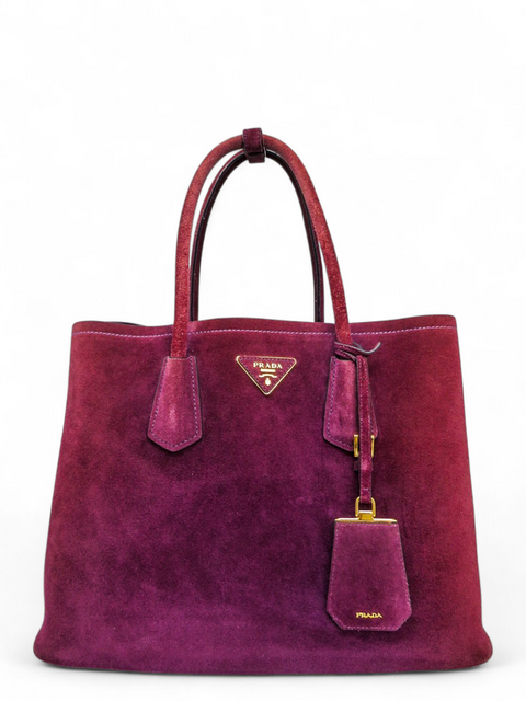 Bolso "Scamosciato Double Tote"