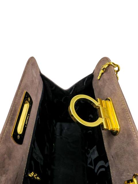 Bolso "Gangini Chain shouler Bag Suade"