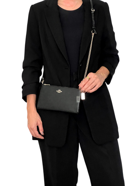 Bolso "Kylie Pebble Leather Chain Crossbody"