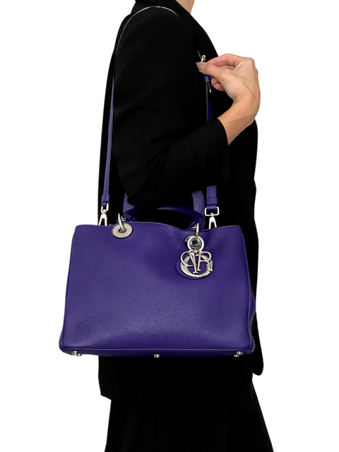 Bolso "Purple Plather Medium Diorissimo Tote"
