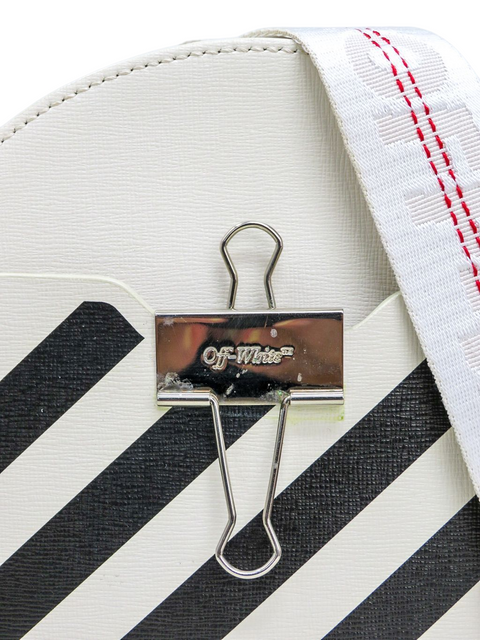 Bolso "Leather Diagonal Round"