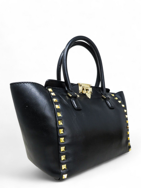 Bolso "Leather Medium Rockstud Tote"