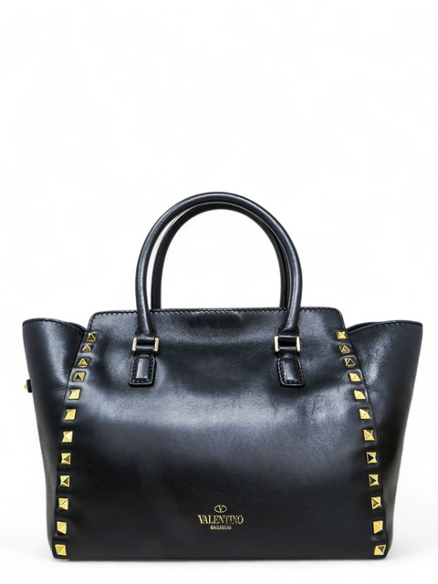 Bolso "Leather Medium Rockstud Tote"