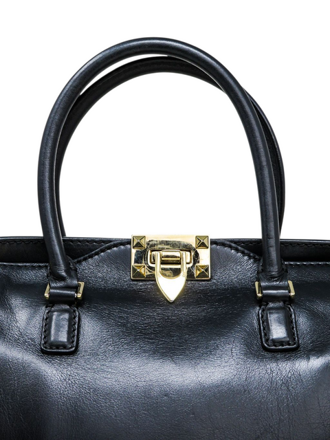 Bolso "Leather Medium Rockstud Tote"